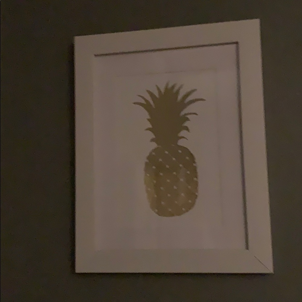 Pineapple wall art